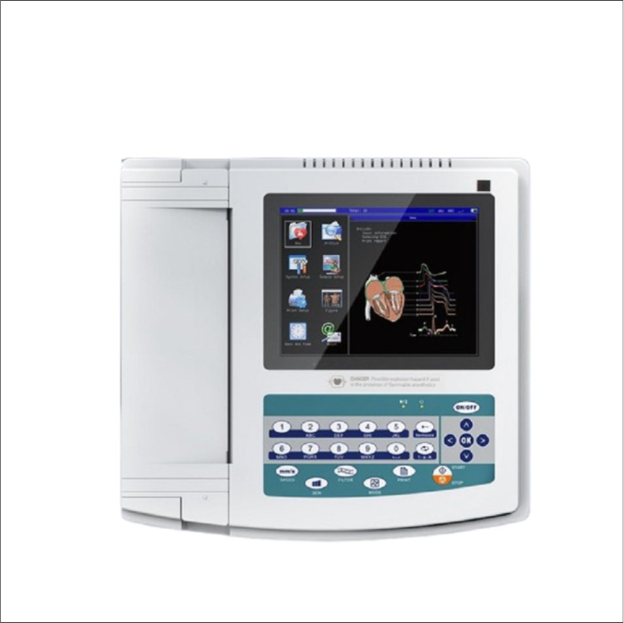 Niscomed Twelve Channel ECG Machine - Flight 1200