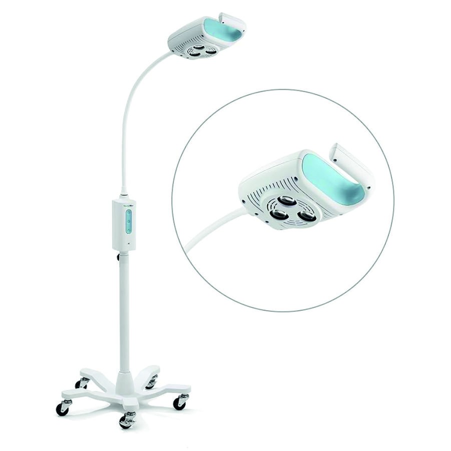 Welch Allyn Green Series 600 General Exam Light - with Table Wall Mount (44410)